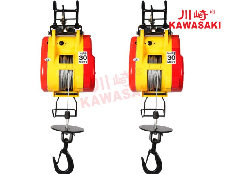Tời điện chổi than chính hãng Kawasaki