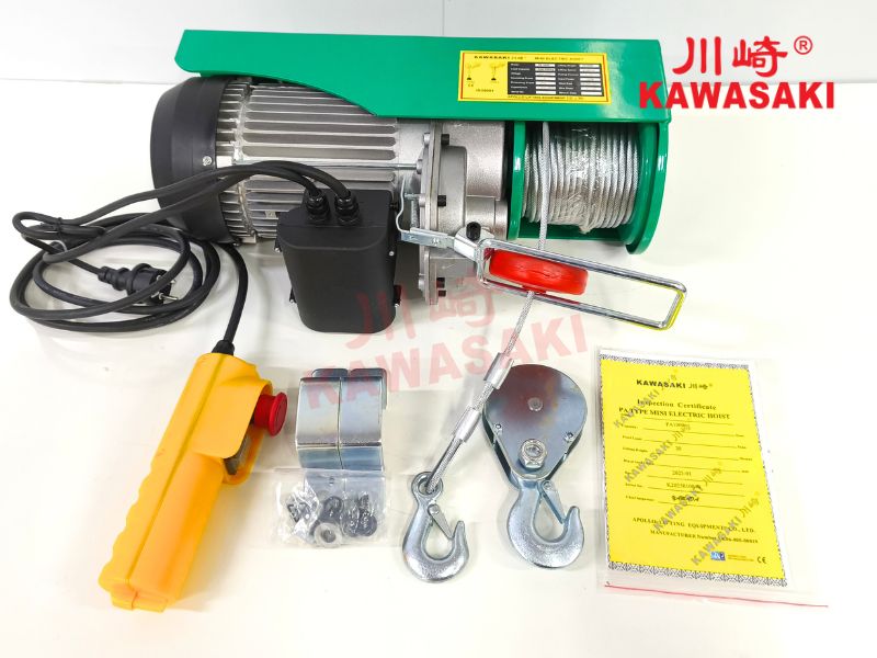 Tời điện chậm mini cố định PA