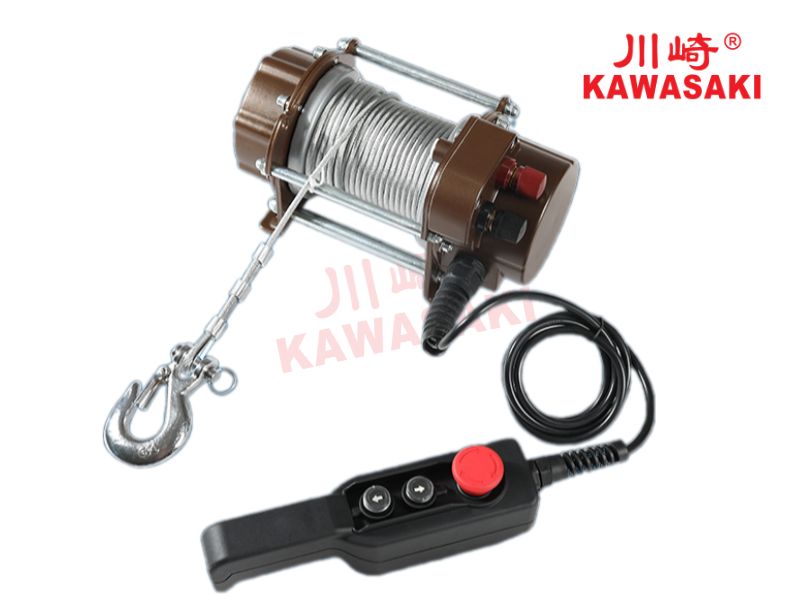 Tời nâng hạ sử dụng nguồn 12V