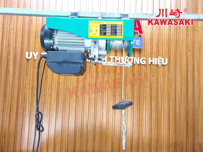 Tời điện mini nâng tải 100kg