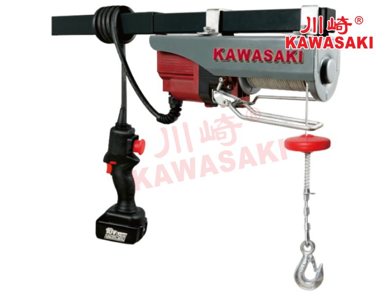 Tời pin 250kg YT-JZX-DC250 Kawasaki