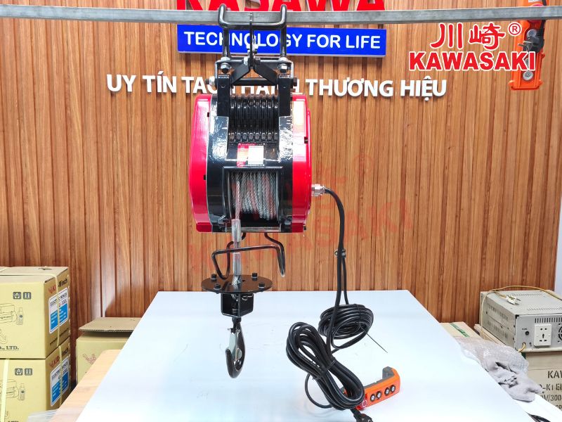 Tời điện treo 2 cấp tốc độ
