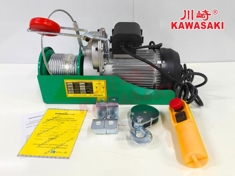 Tời điện 600kg PA1200 sử dụng trong gia đình