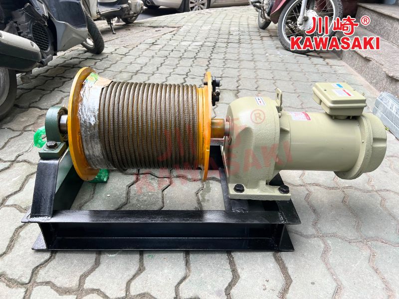 Tời Nhật chế từ động cơ Mitsubishi