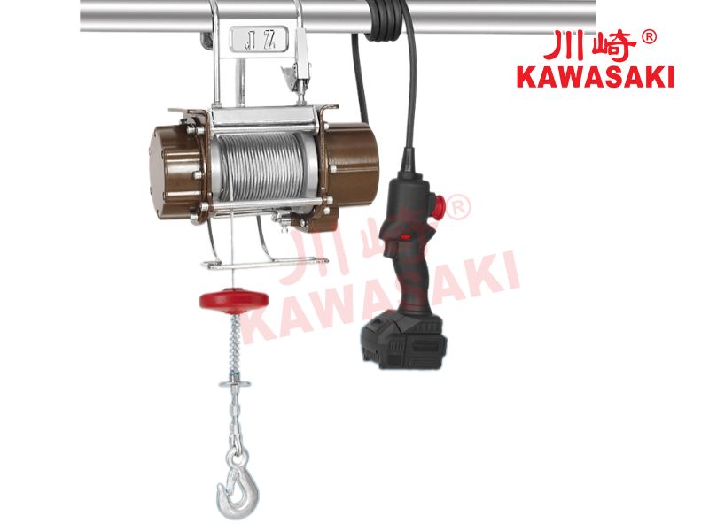 Tời 80kg dùng pin 18V Kawasaki