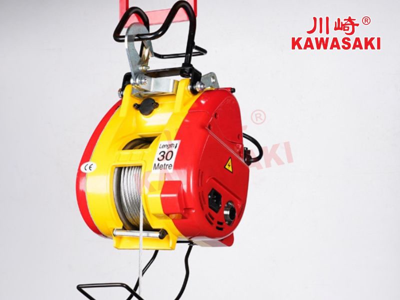Tời điện chổi than SK-230 Kawasaki