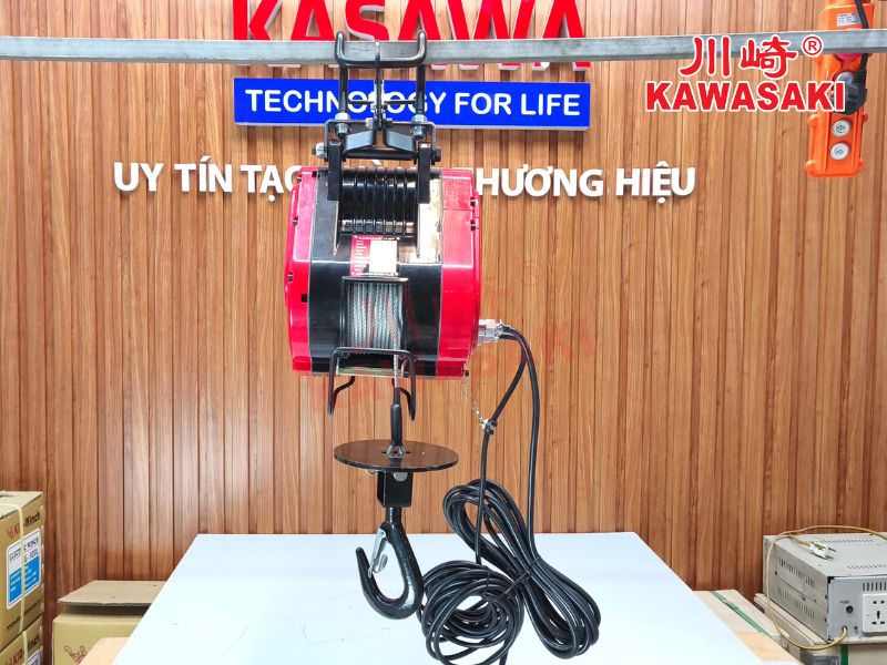 Lắp đặt tời điện treo 2 cấp tốc độ NX-DS