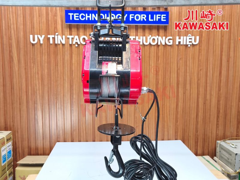 Tời điện treo 2 cấp tốc độ