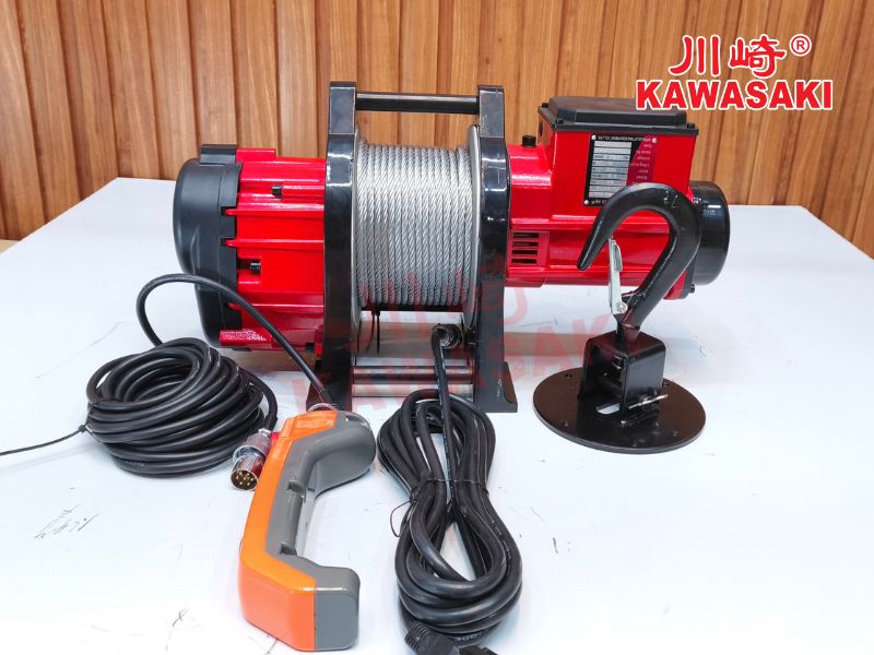 Tời điện đa năng chấn đế 2 cấp tốc độ