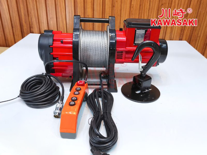 Tời điện đa năng 2 cấp tốc độ tùy chỉnh NJ-DS Kawasaki