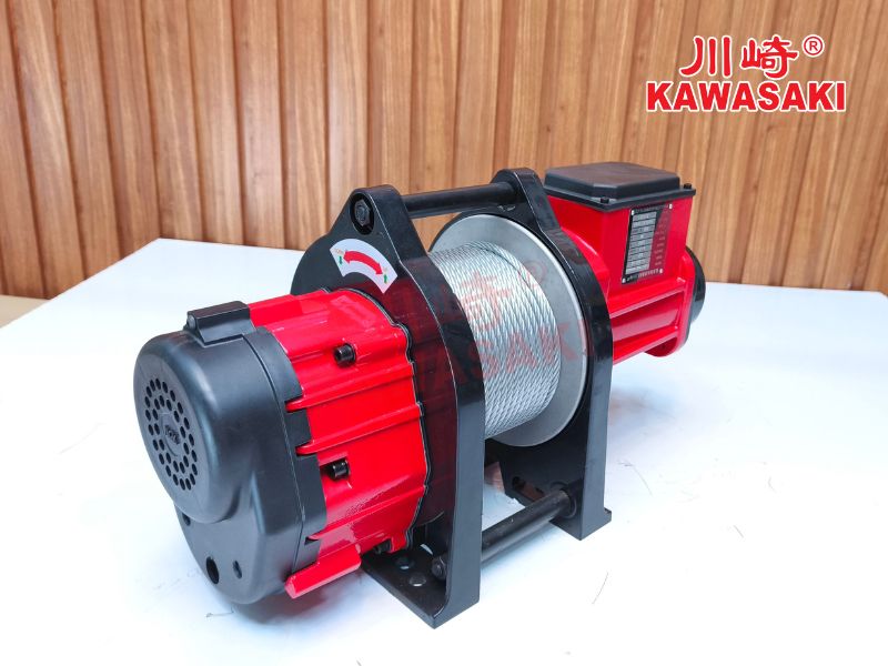 Tời điện đa năng chân đế 2 cấp tốc độ