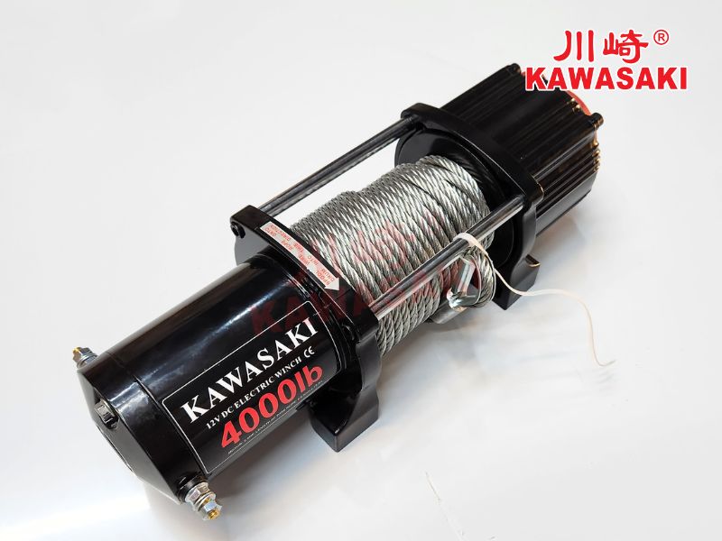 Tời điện 12V 4000lbs kéo 1900kg