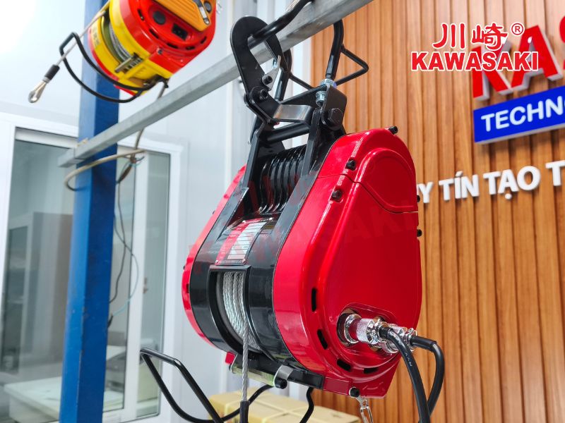 Tời điện treo 2 cấp tốc độ
