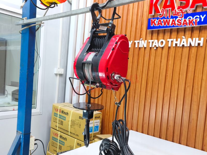Máy tời treo xây dựng chính hãng Kawasaki
