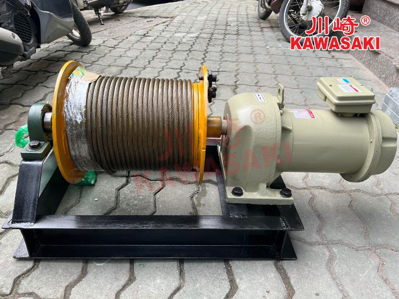 Tời nâng hàng 1.5 tấn Nhật chế Mitsubishi