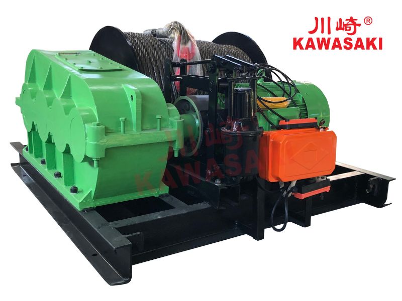 Máy tời điện công nghiệp KJM Kawasaki