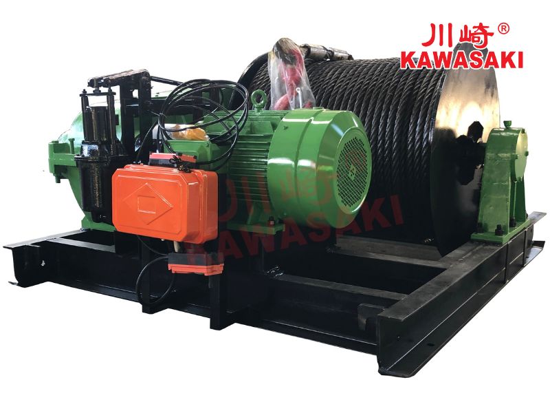 Máy tời đất sử dụng điện 3 pha 380V