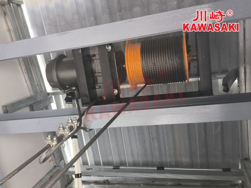 Tời Nhật bãi được tiện rãnh cáp riêng biệt