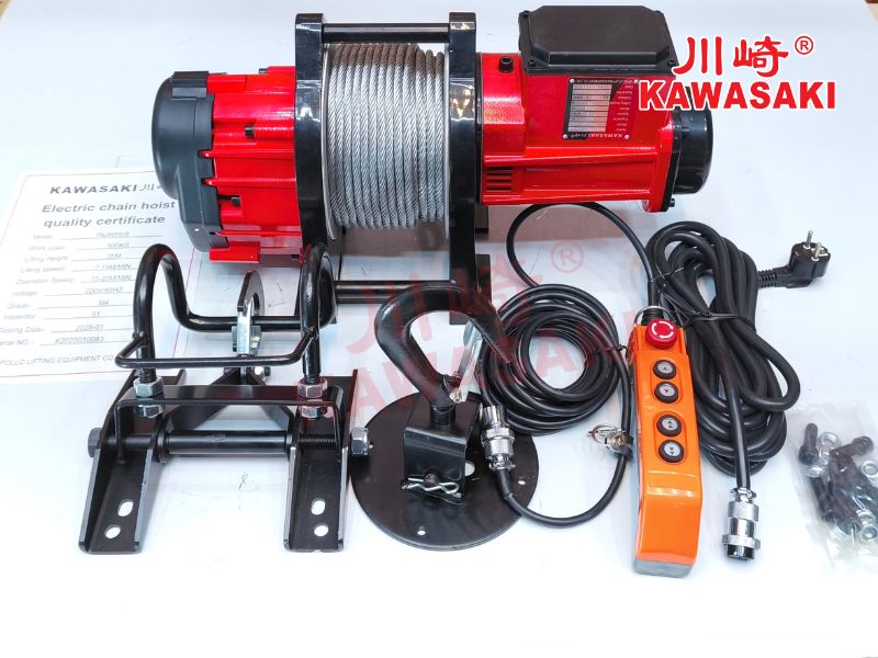 Tời điện di chuyển 2 cấp tốc độ TNJ-DS