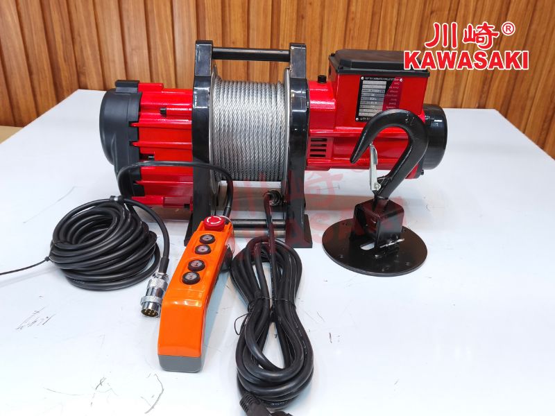 Tời điện đa năng chân đế 2 cấp tốc độ
