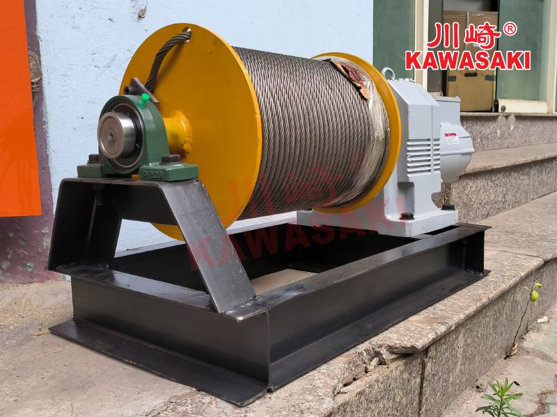 Tời điện Nhật bãi được làm theo yêu cầu