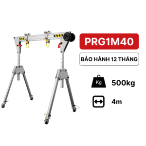 Cổng trục khung nhôm 500kg dài 4m Kawasaki