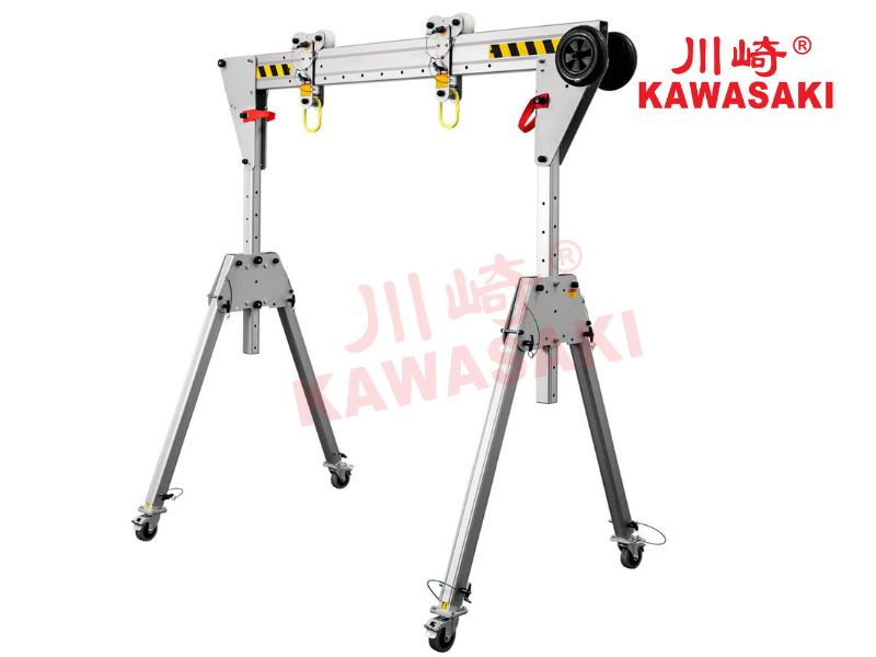 Cổng trục khung nhôm 500kg Kawasaki