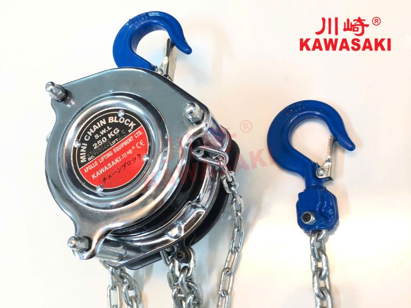 Pa lăng xích kéo tay mini 250kg