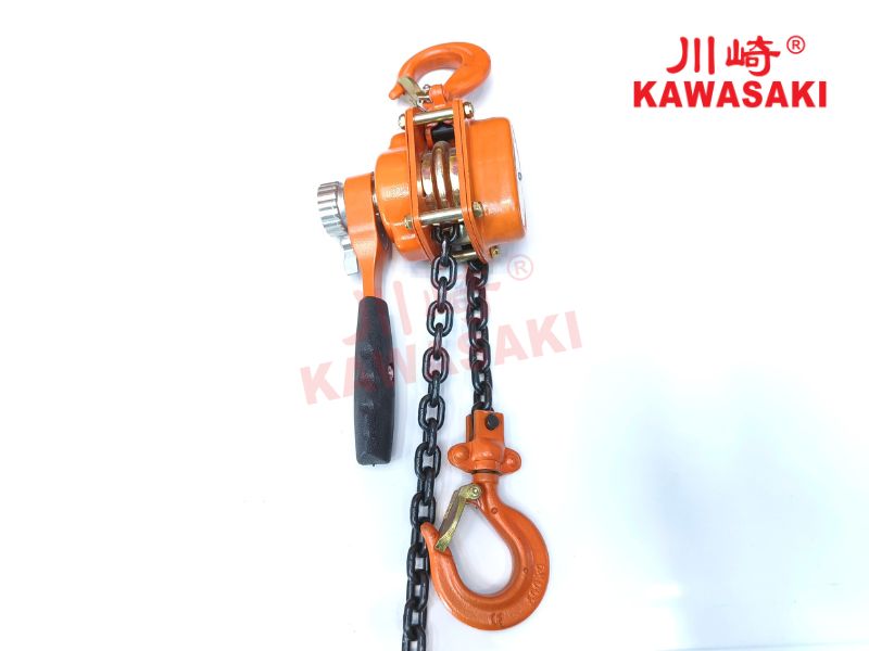 Pa lăng xích lắc tay 500kg làm bằng thép