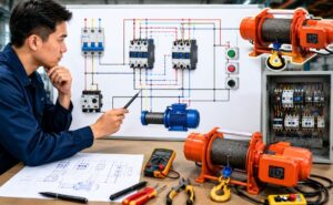 Hướng dẫn đọc sơ đồ mạch điện máy tời từ A-Z